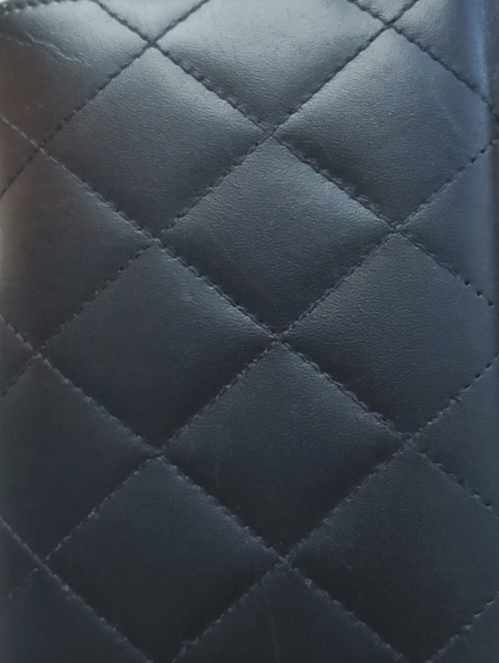 CHANEL Cambon Black Quilted Leather Wallet Clutch - Picture 5 of 13